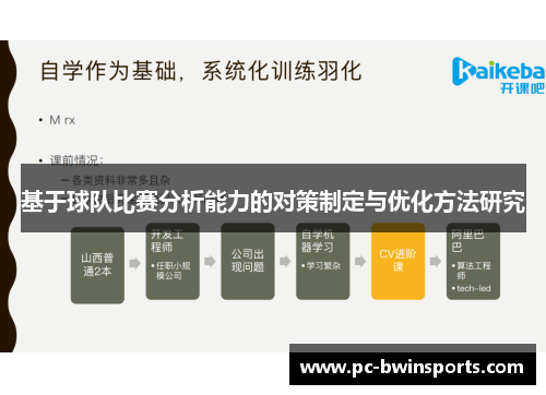 基于球队比赛分析能力的对策制定与优化方法研究
